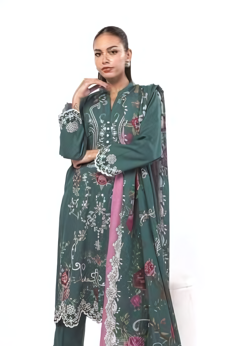 KURTA PANTS DUPATTA - AN-21BST