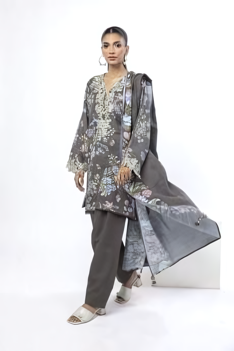 KURTA PANTS DUPATTA - AN-64BST