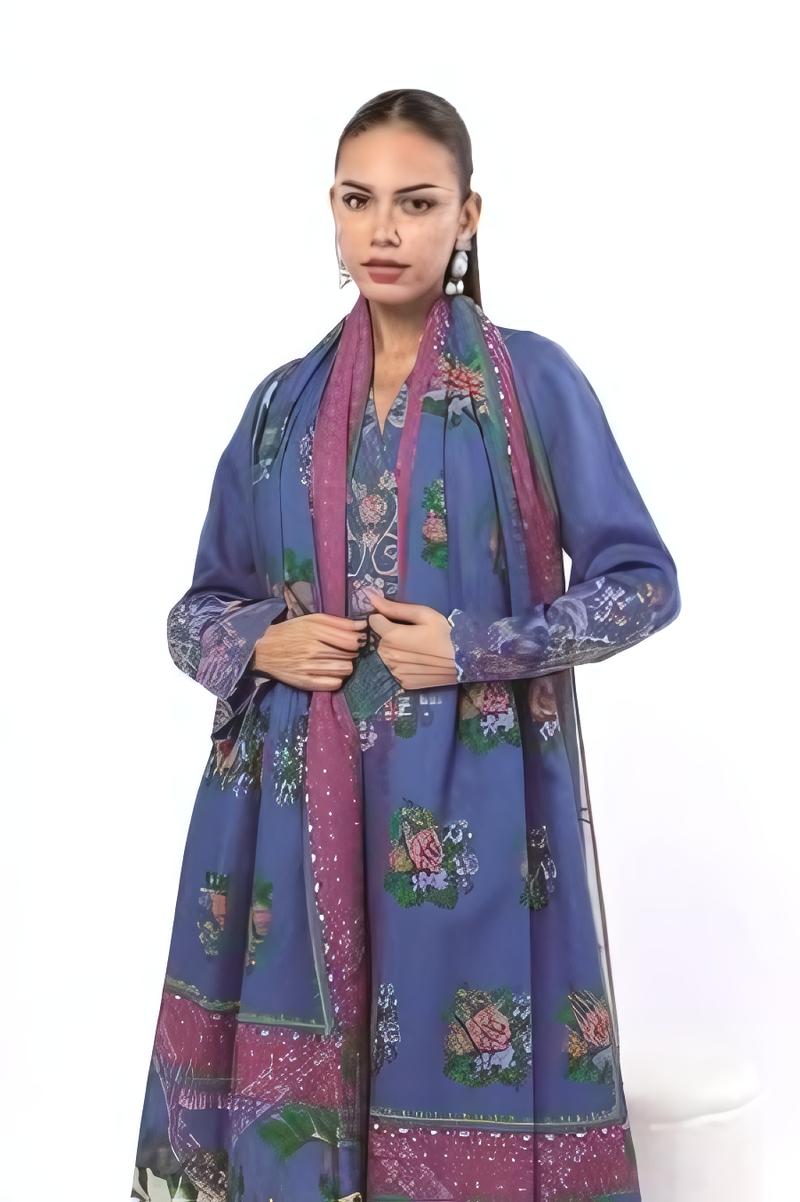 KURTA PANTS DUPATTA - AN-16AST