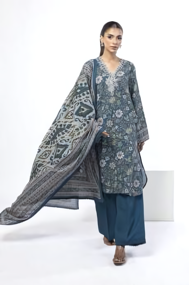 KURTA PANTS DUPATTA - AN-63AST
