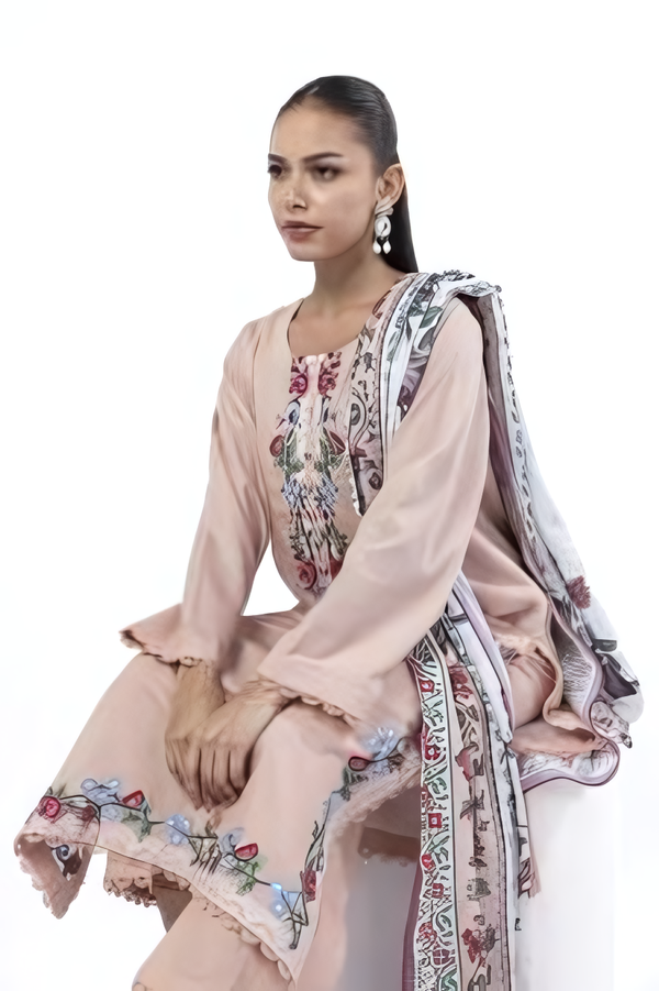 KURTA PANTS DUPATTA - AN-14AST