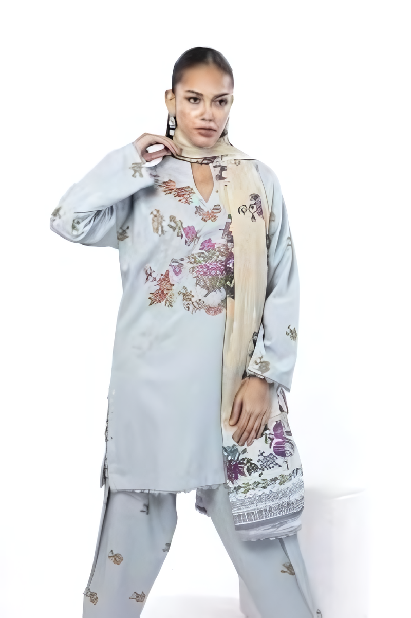 KURTA PANTS DUPATTA - AN-19AST