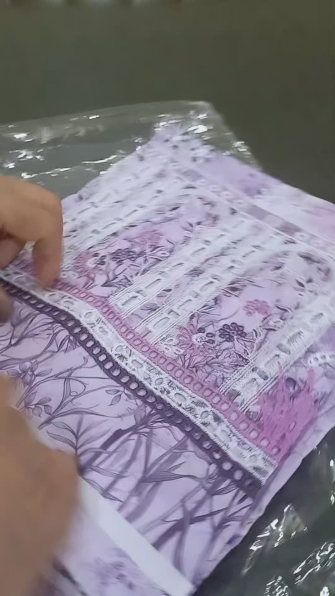 Image printkari unstitch shirt-lavender vibe
