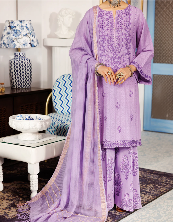 3-Piece Embriodred Semi-Formal