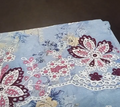 Image printkari unstitch shirt-aasmani