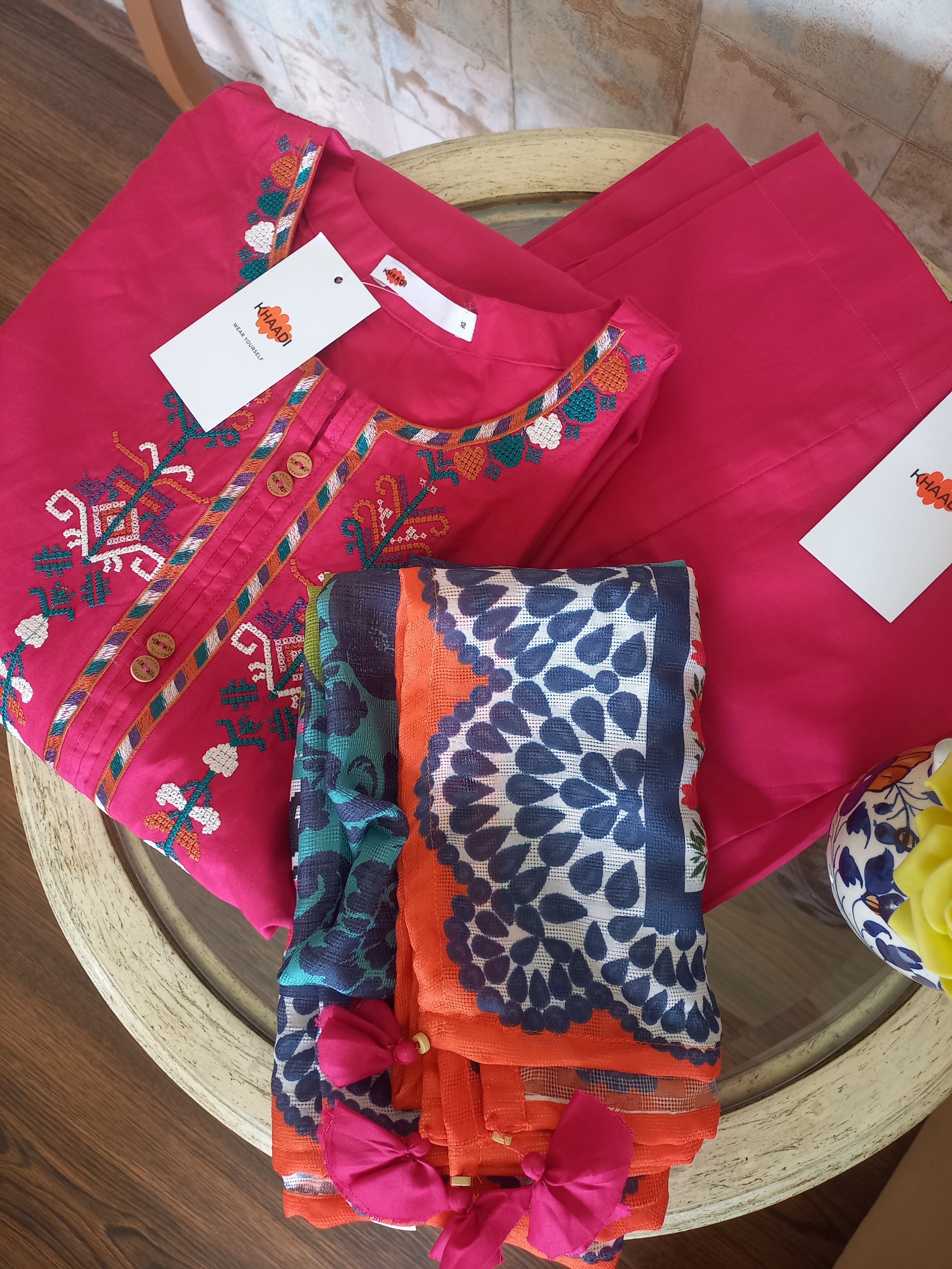 Gulnaar Bloom – 3PC Embroidered Summer Suit