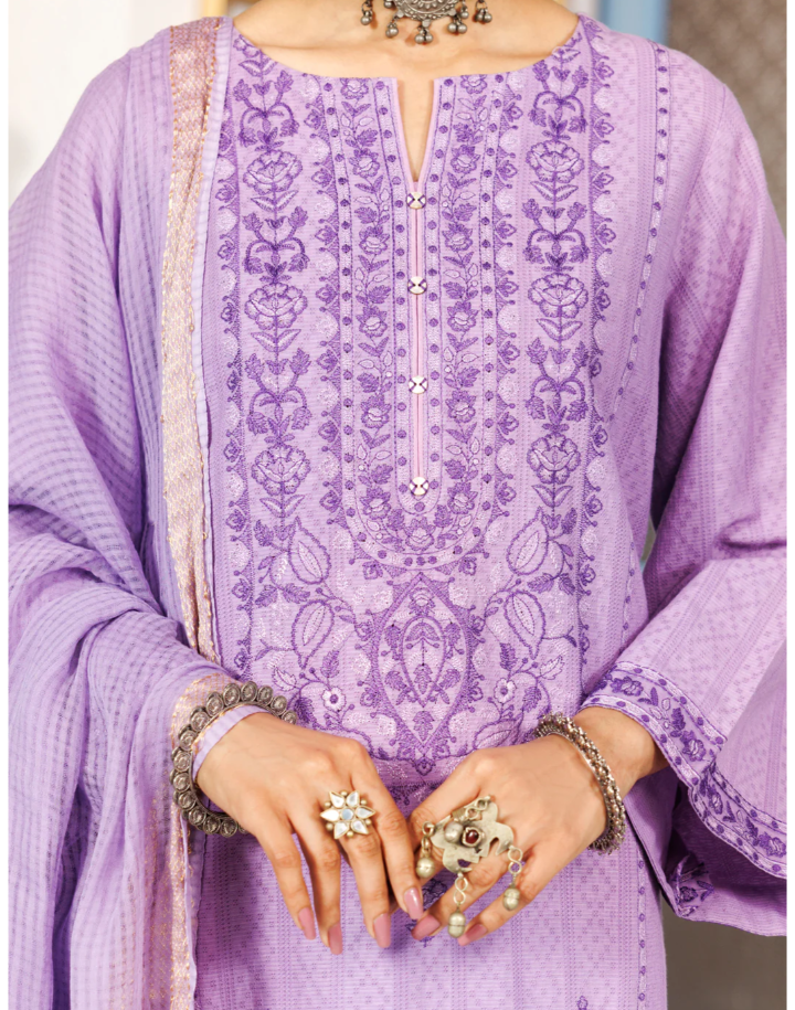 3-Piece Embriodred Semi-Formal