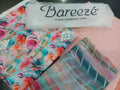3PC -Bareeze Lawn Unstitched allover printed/embriodred shirt with pure shaffon dupatta
